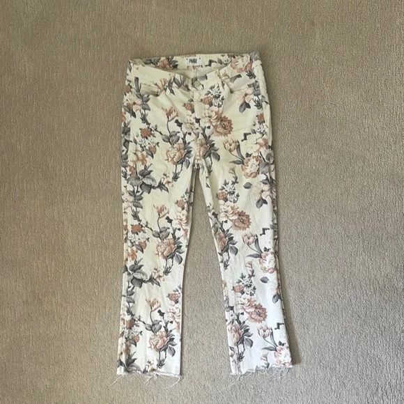 Paige Colette Crop Flare Denim - Picture 4 of 10